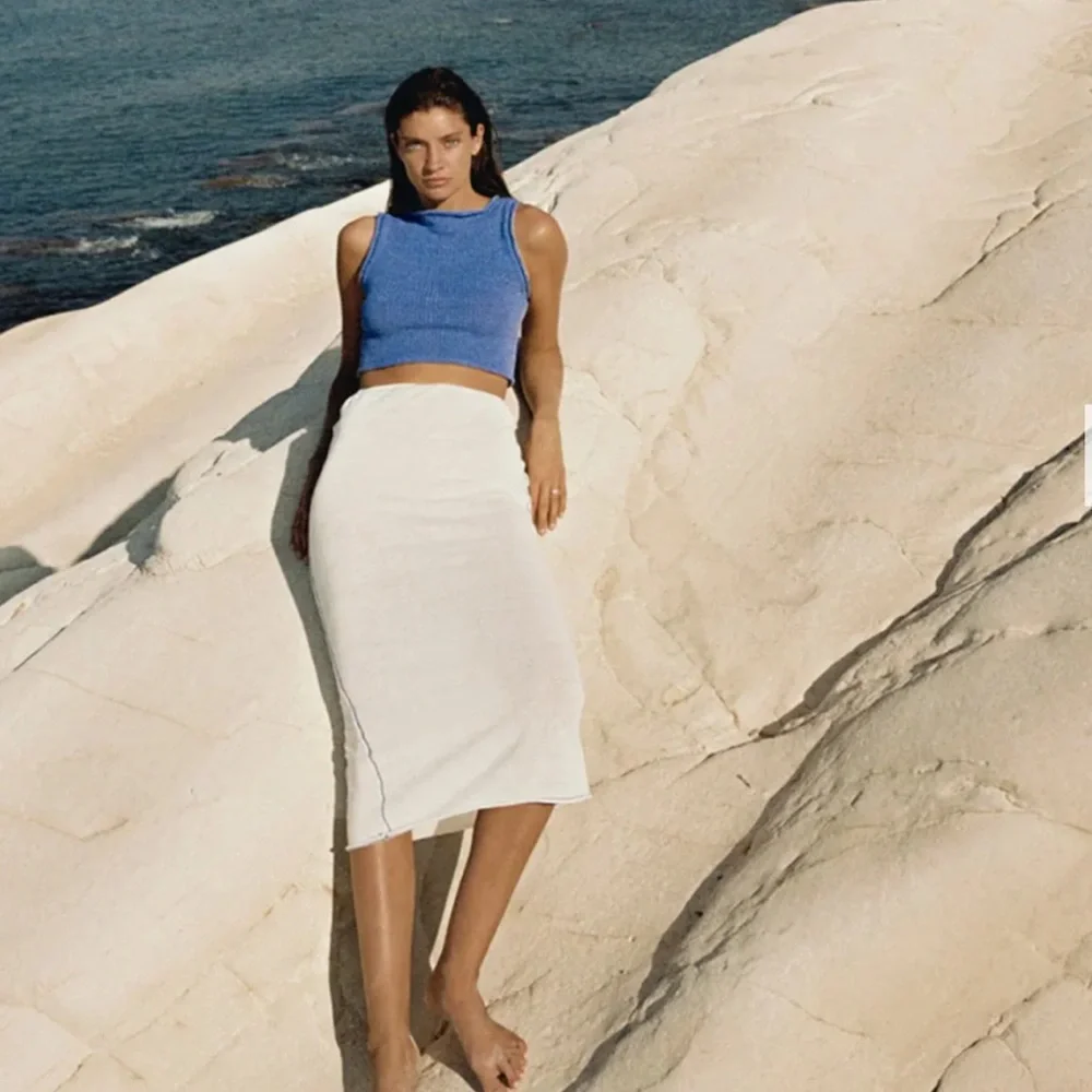 Zulu & Zephyr Milk Contrast Knit Set NWT Skirt and Top - Picture 9 of 10